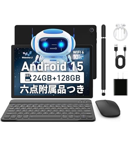 Amazon.co.jp: 10インチアンドロイド15タブレットWi-Fiモデル